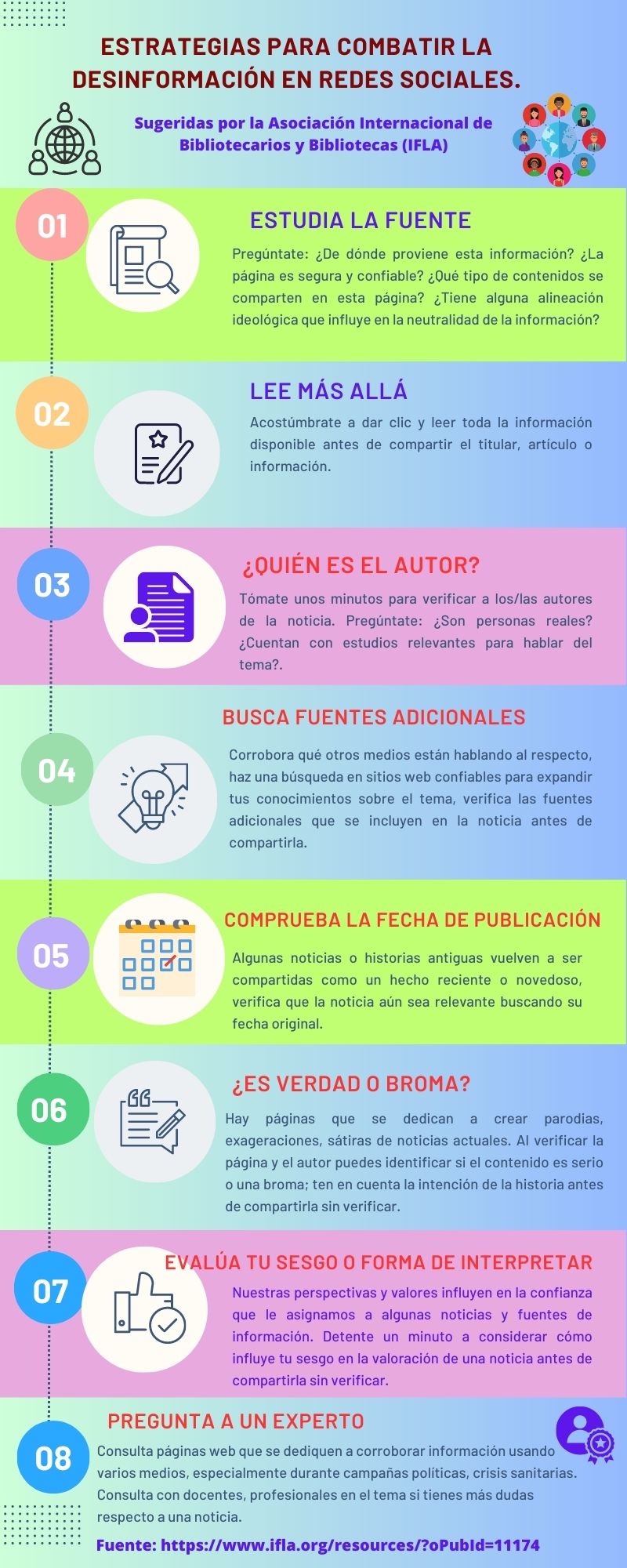 ESTRATEGIAS PARA COMBATIR DESINFORMACIÓN EN REDES SOCIALES