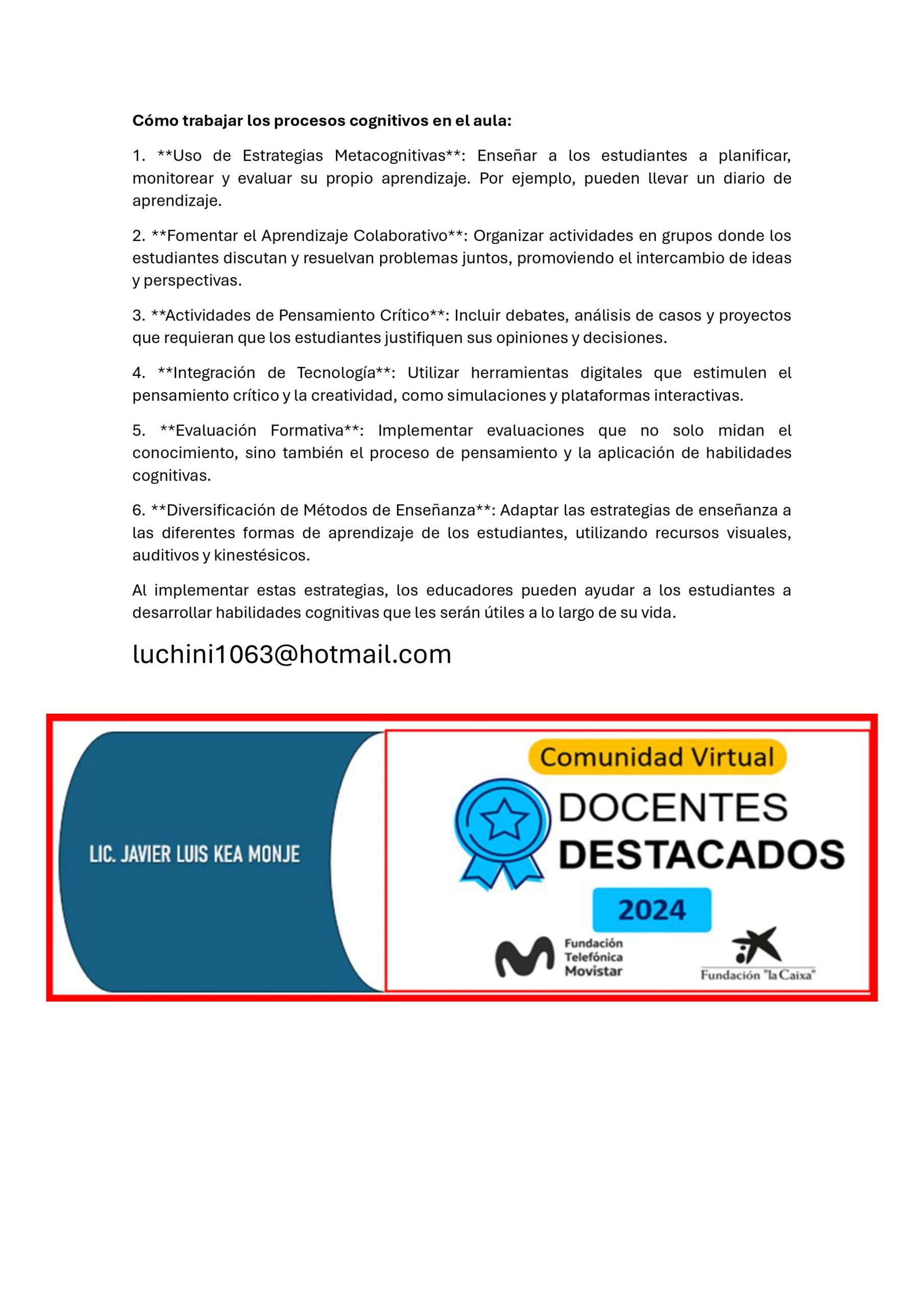 POR QUE SON IMPORTANTES LOS PROCESOS COGNITIVOS EN LOS ESTUDIANTES DE PERU Y COMO TRABAJARLOS EN EL AULA-imágenes-1