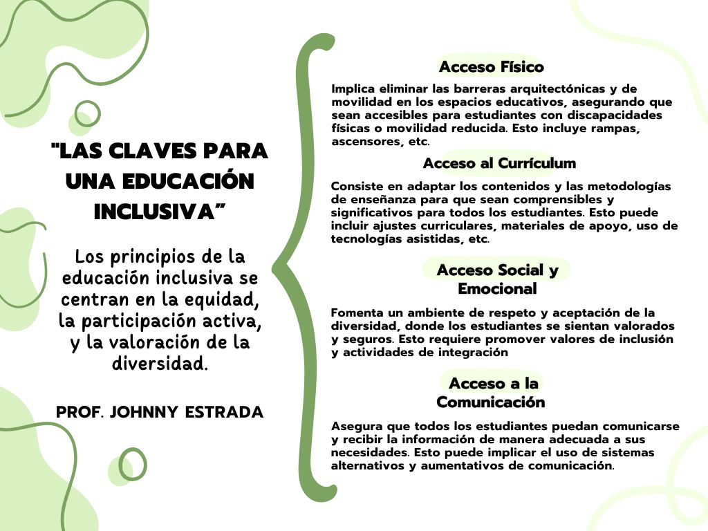 Educación inclusiva