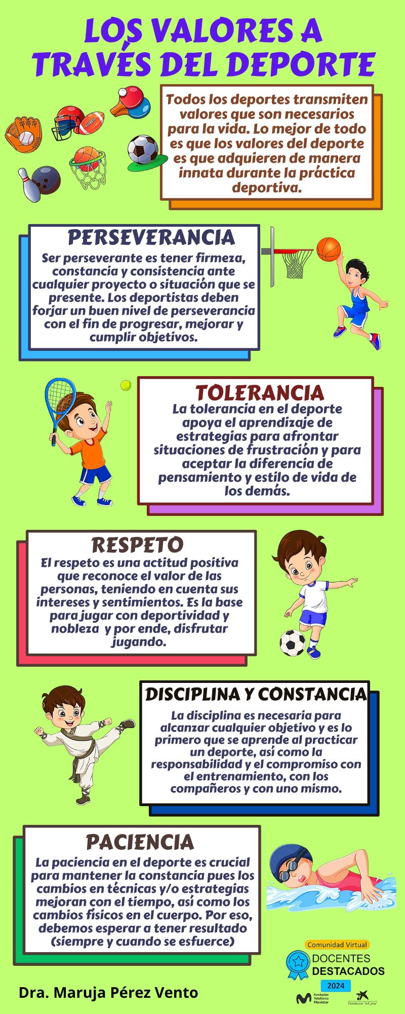 LOS VALORES A TRAVÈS DEL DEPORTE