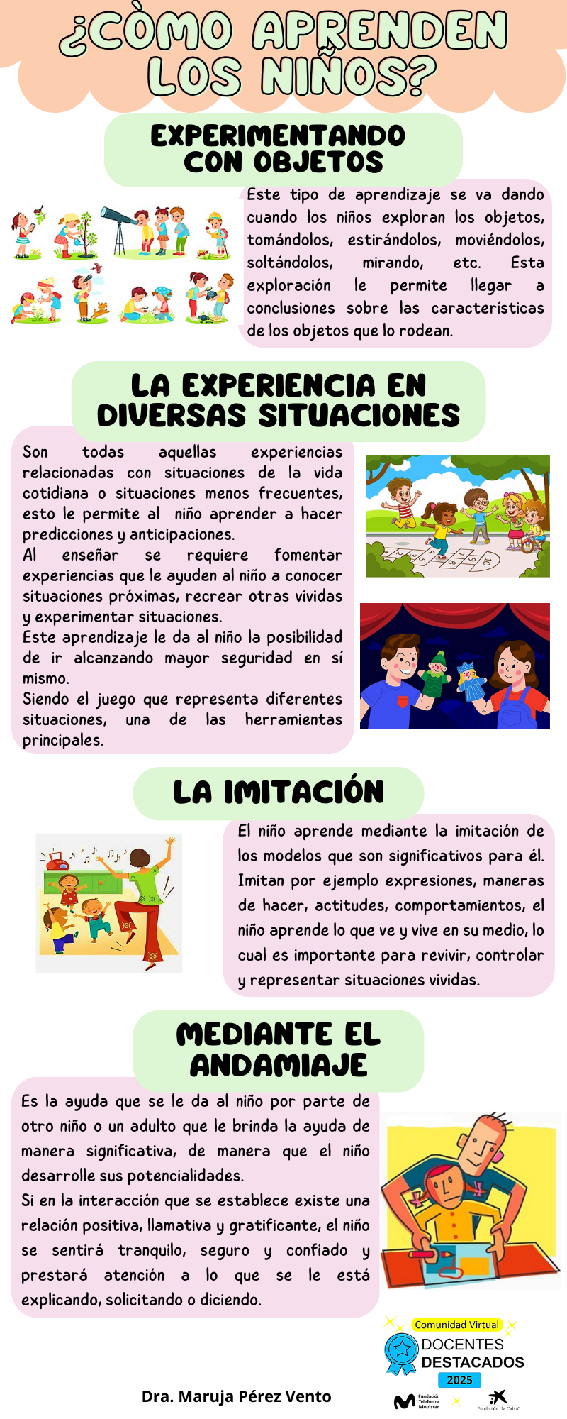 COMO APRENDEN LOS NIÑOS