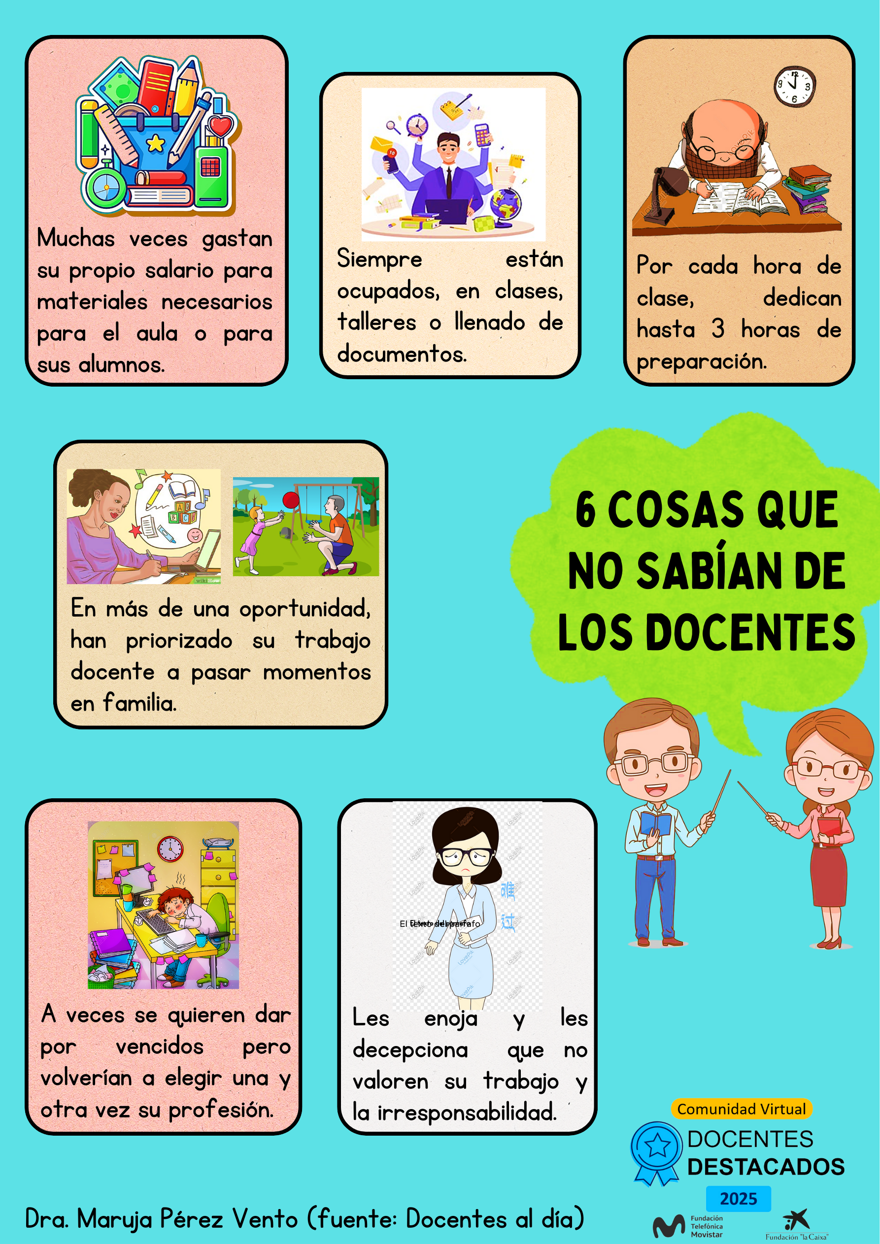 COSAS DE LOS DOCENTES