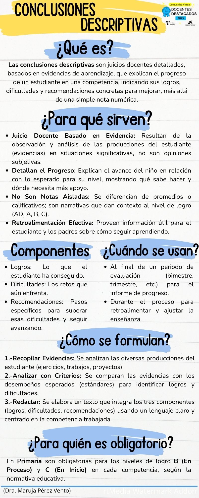 CONCLUSIONES DESCRIPTIVAS