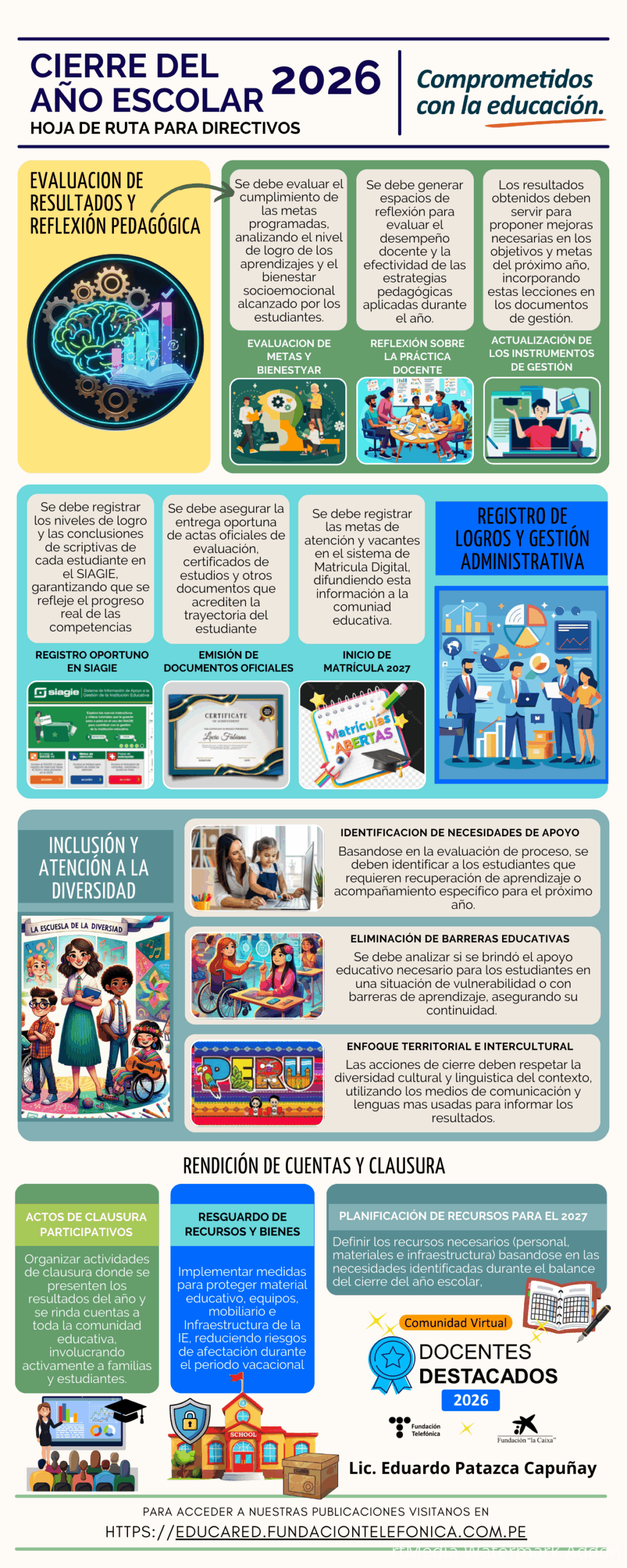 Cierre Año Escolar 2026 Eduardo Patazca