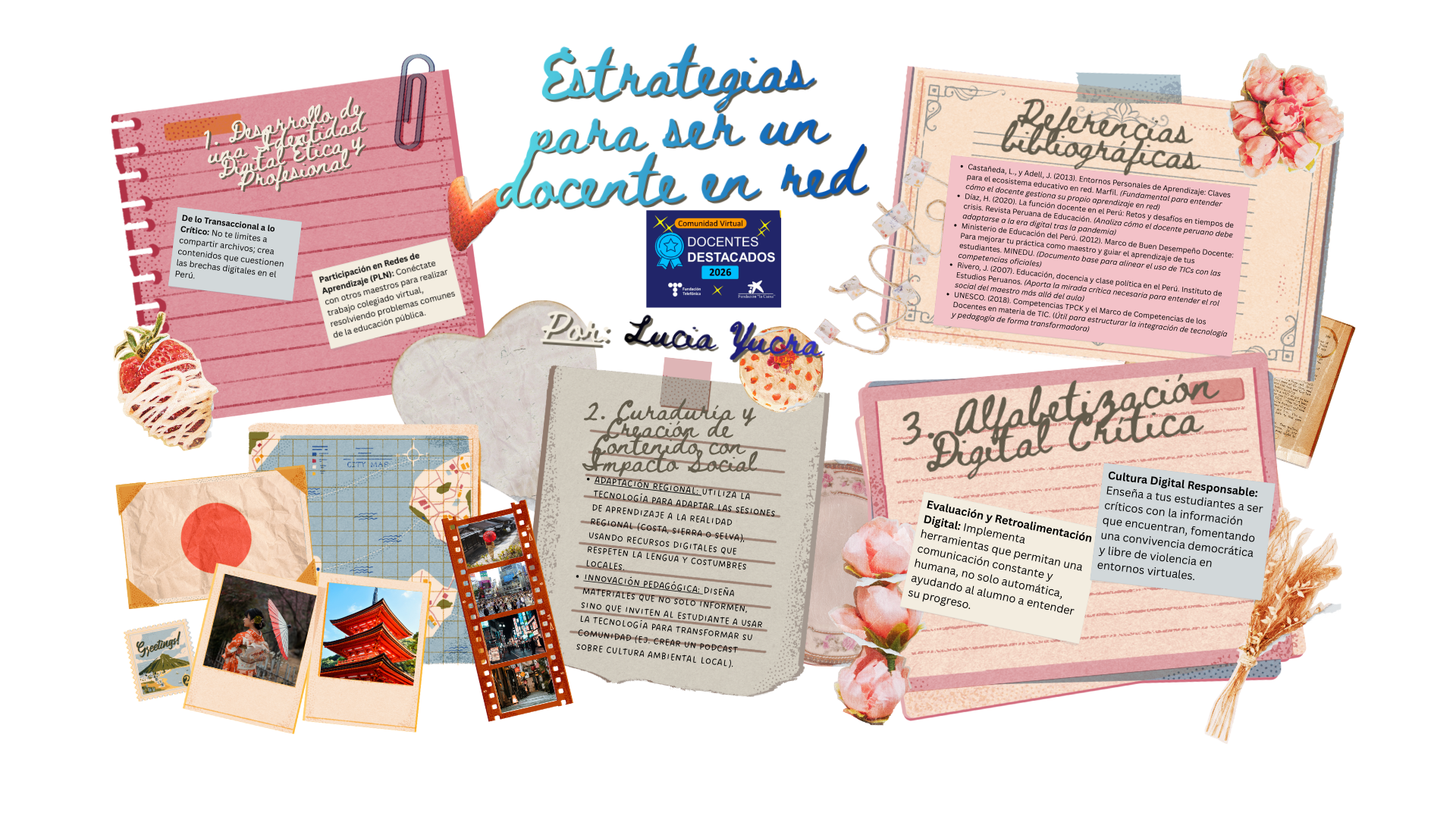 ESTRATEGIAS PARA UN DOCENTE EN RED