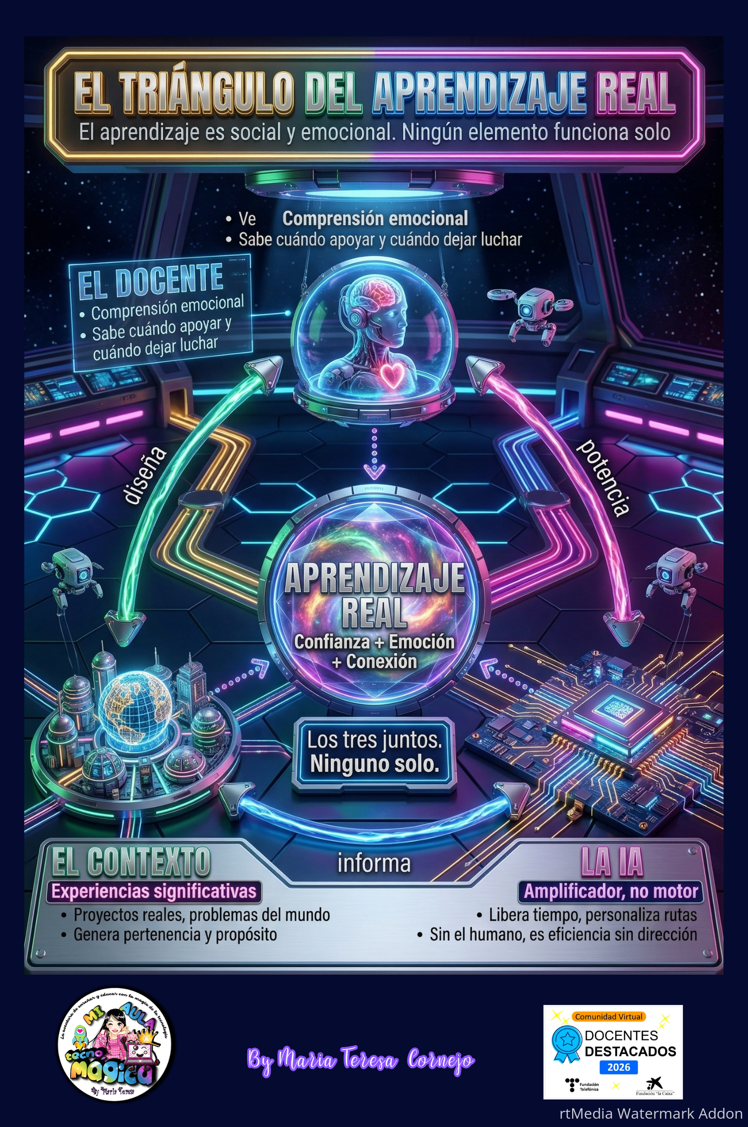 EL TRIÁNGULO DEL APRENDIZAJE REAL