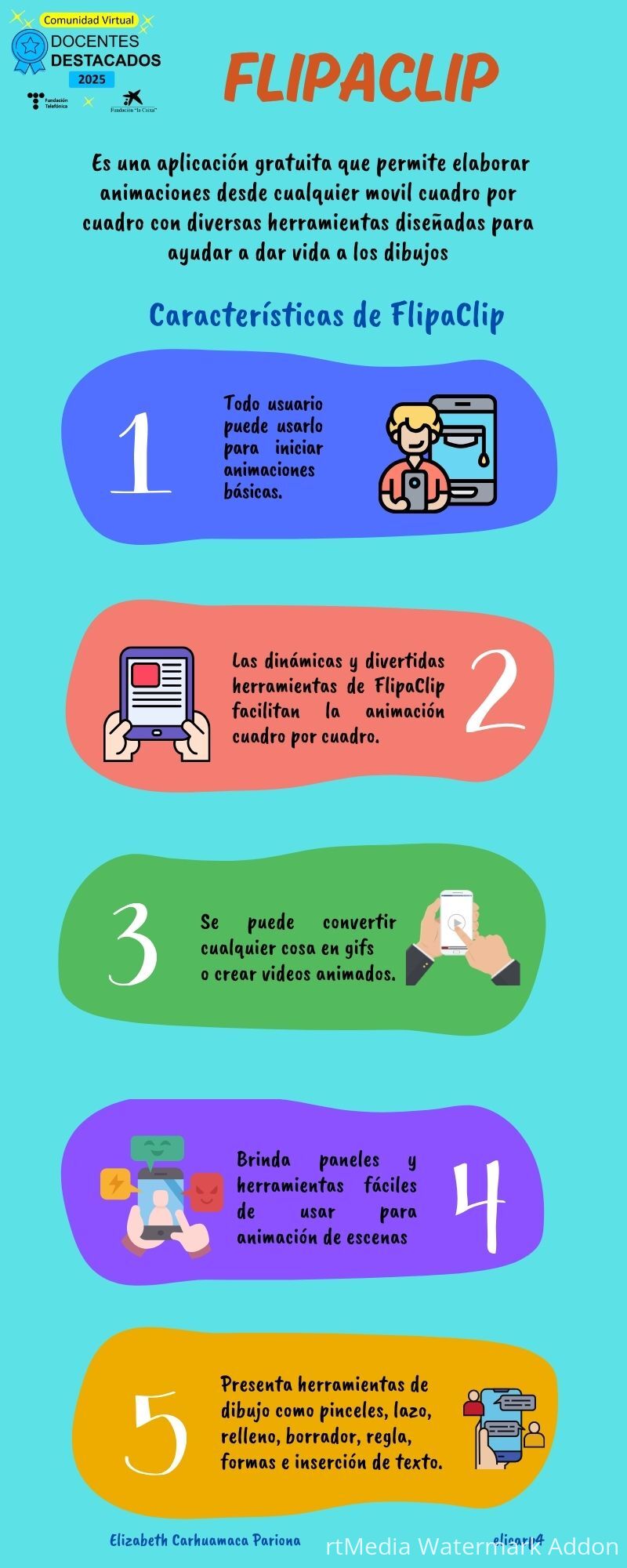 Yellow llustrative Creativity Tips Infographic