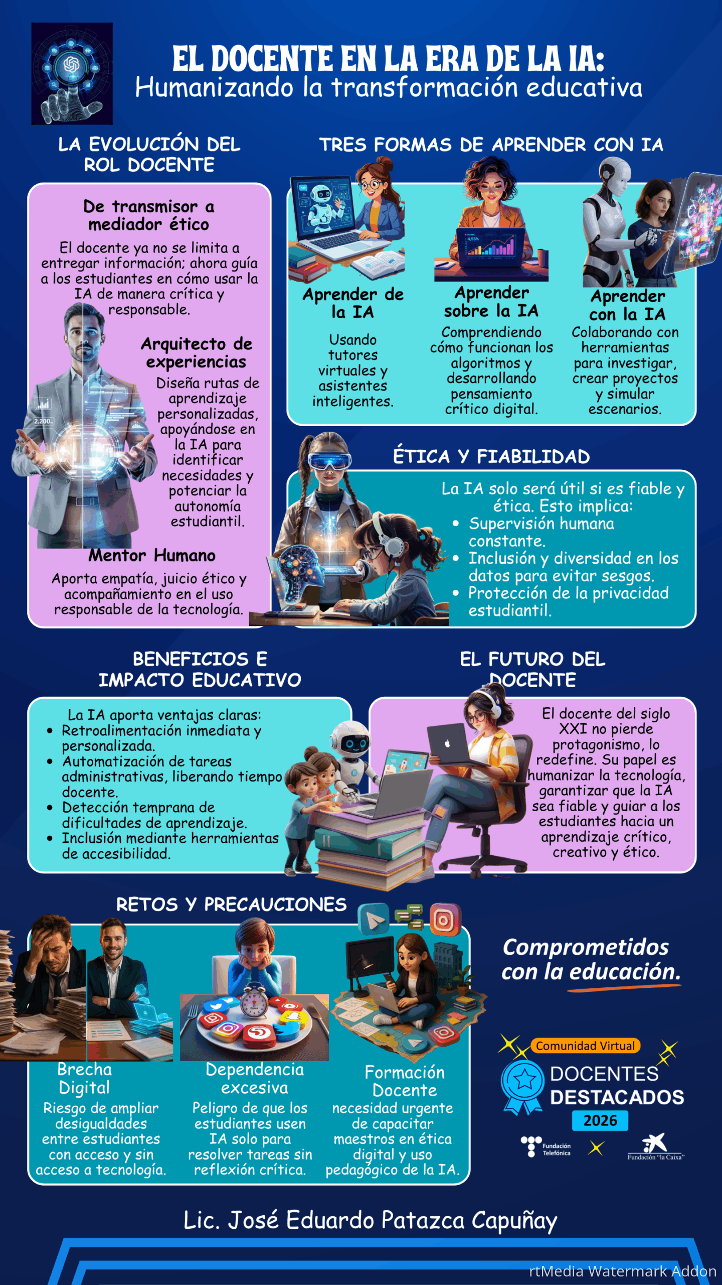 Docente era de IA Eduardo Patazca